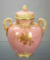 Royal Worcester Porcelain Potpourri and Cover